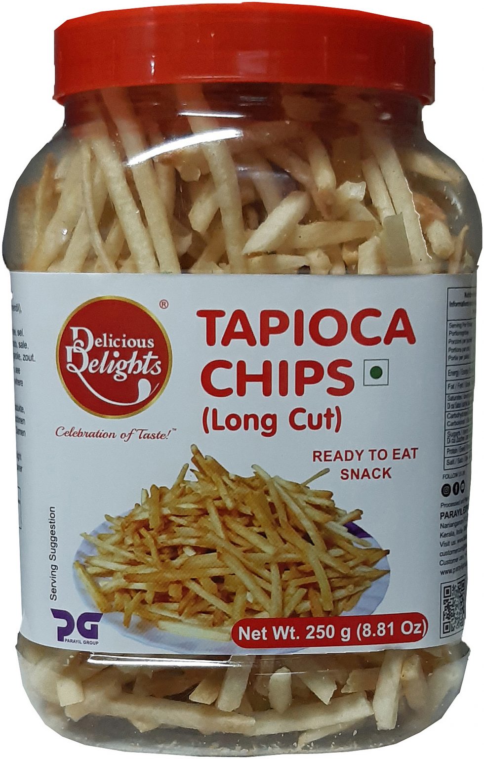 Tapioca Chips Long Cut Delicious Delights™