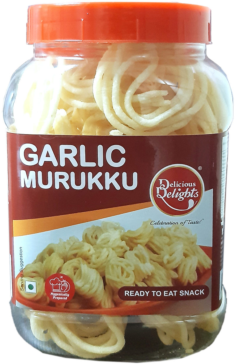 Delicious Delights Garlic Murukku