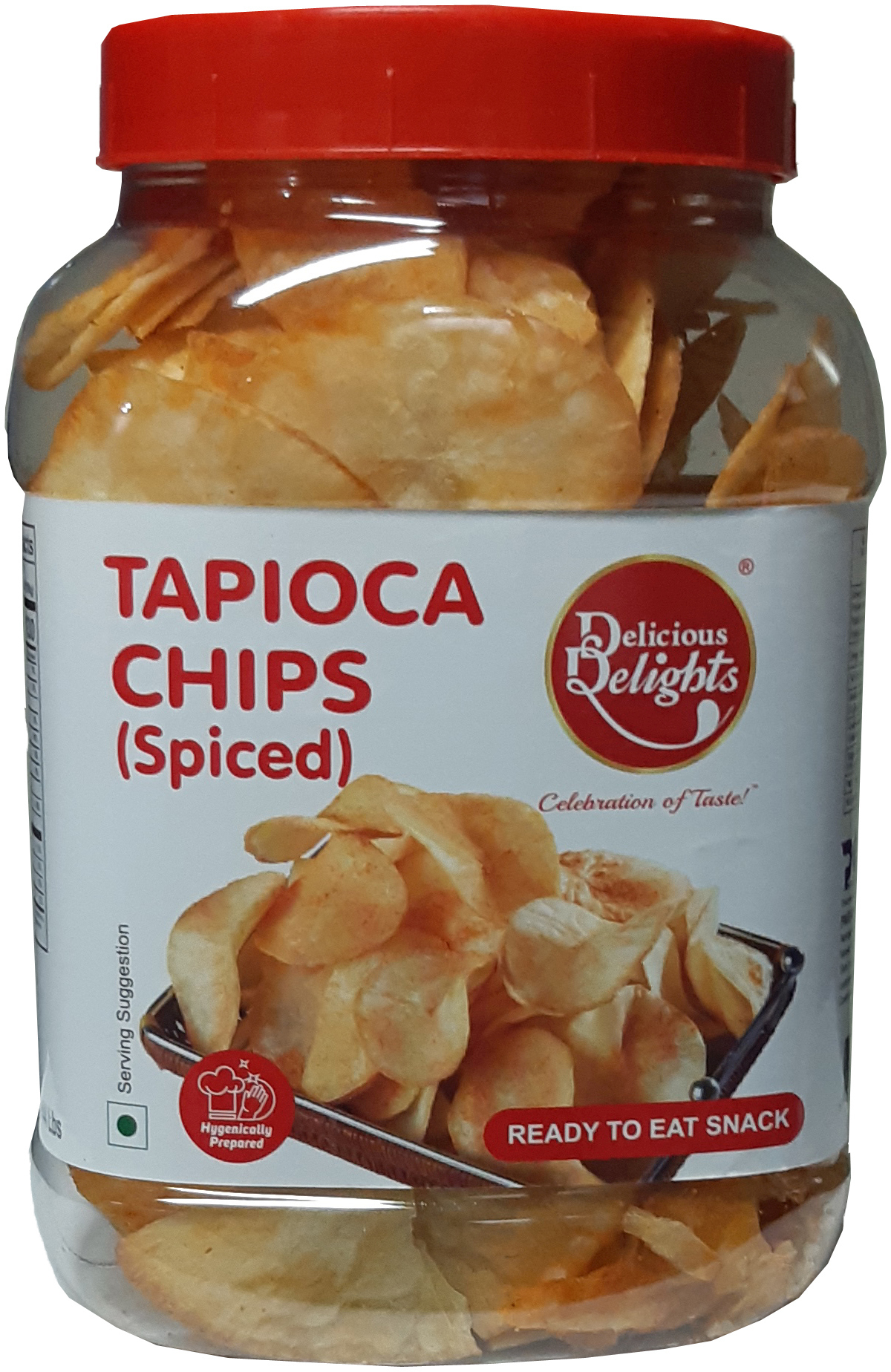 Delicious Delights Tapioca Chips Spiced