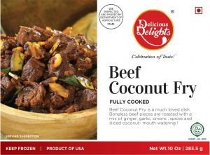 Delicious Delights Beef Coconut Fry