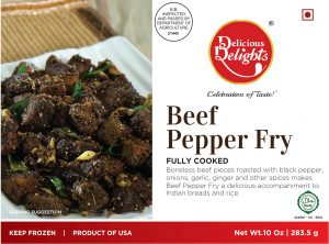 Delicious Delights Beef Pepper Fry