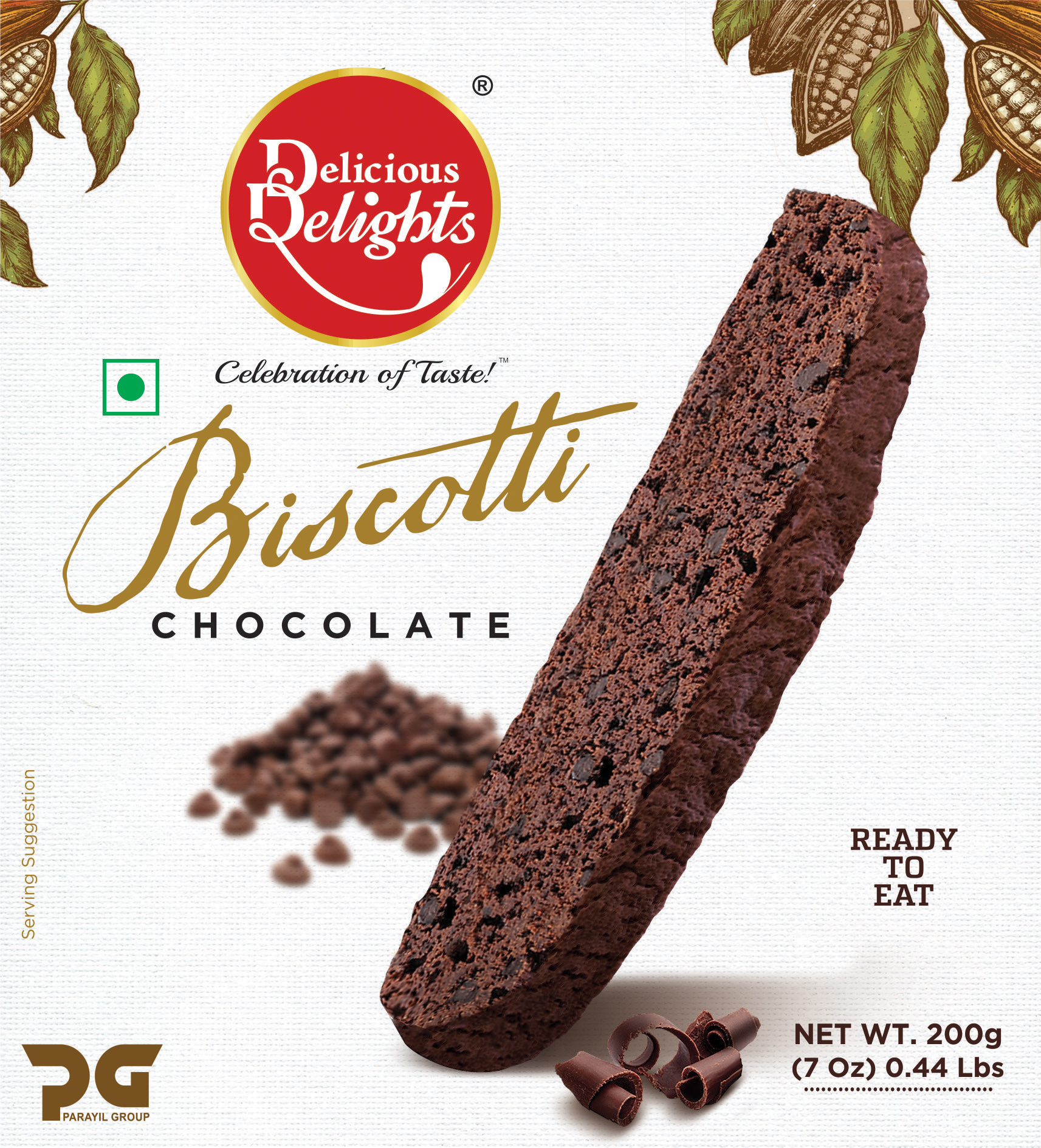 Delicious Delights Biscotti Chocolate
