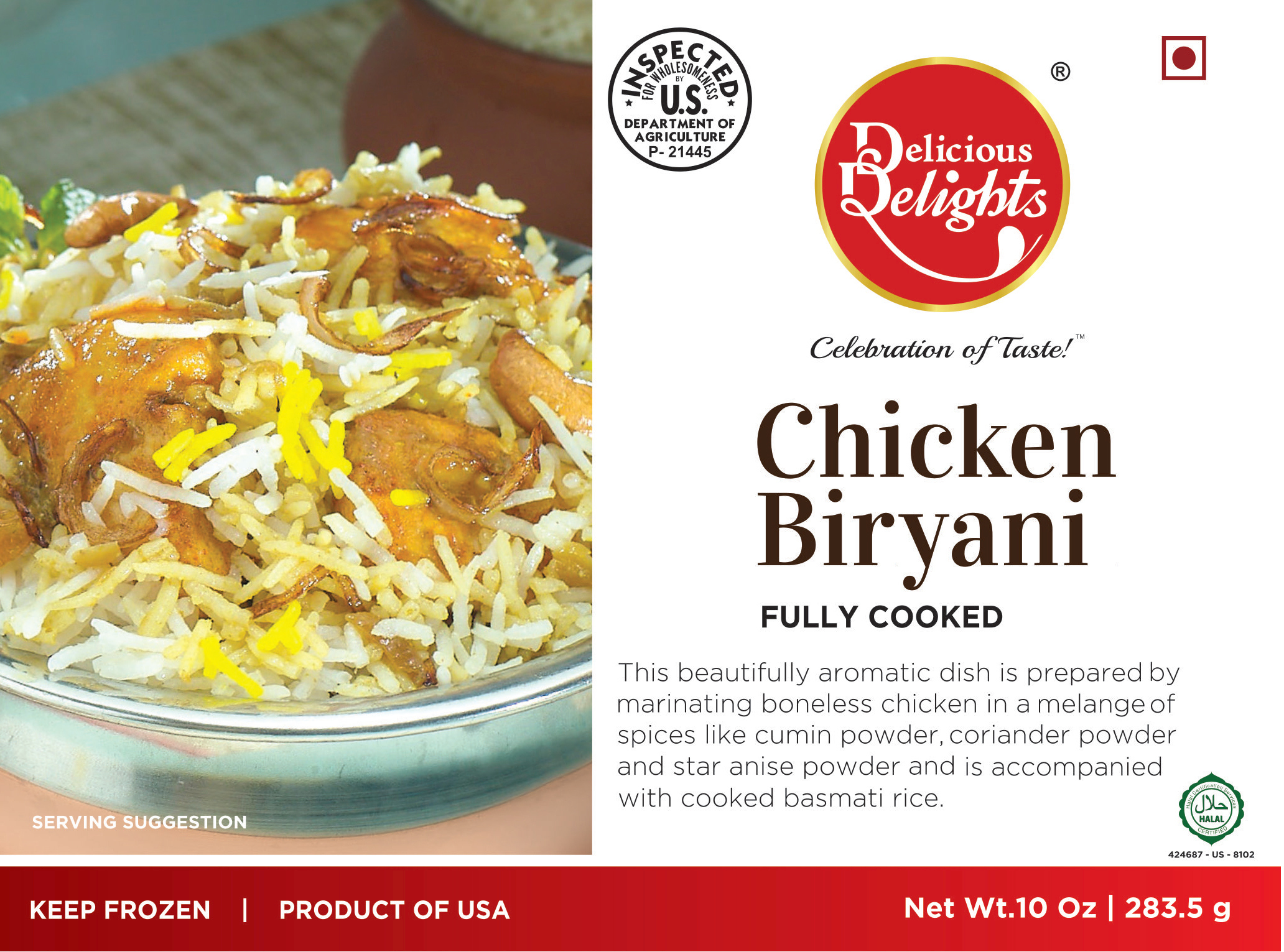 Delicious Delights Chicken Biriyani