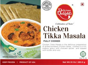 Delicious Delights Chicken Tikka Masala