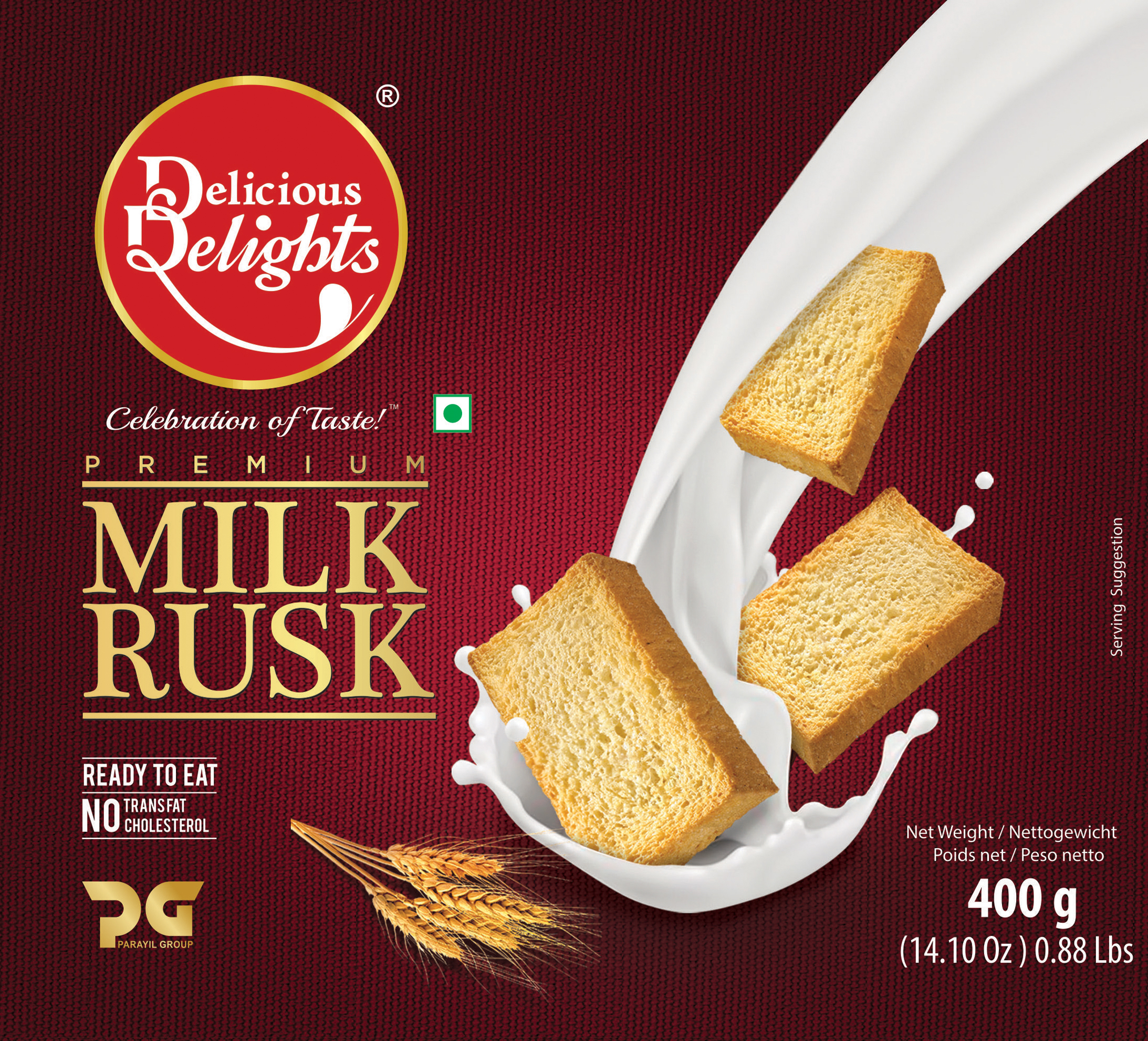 Delicious Delights Milk Rusk