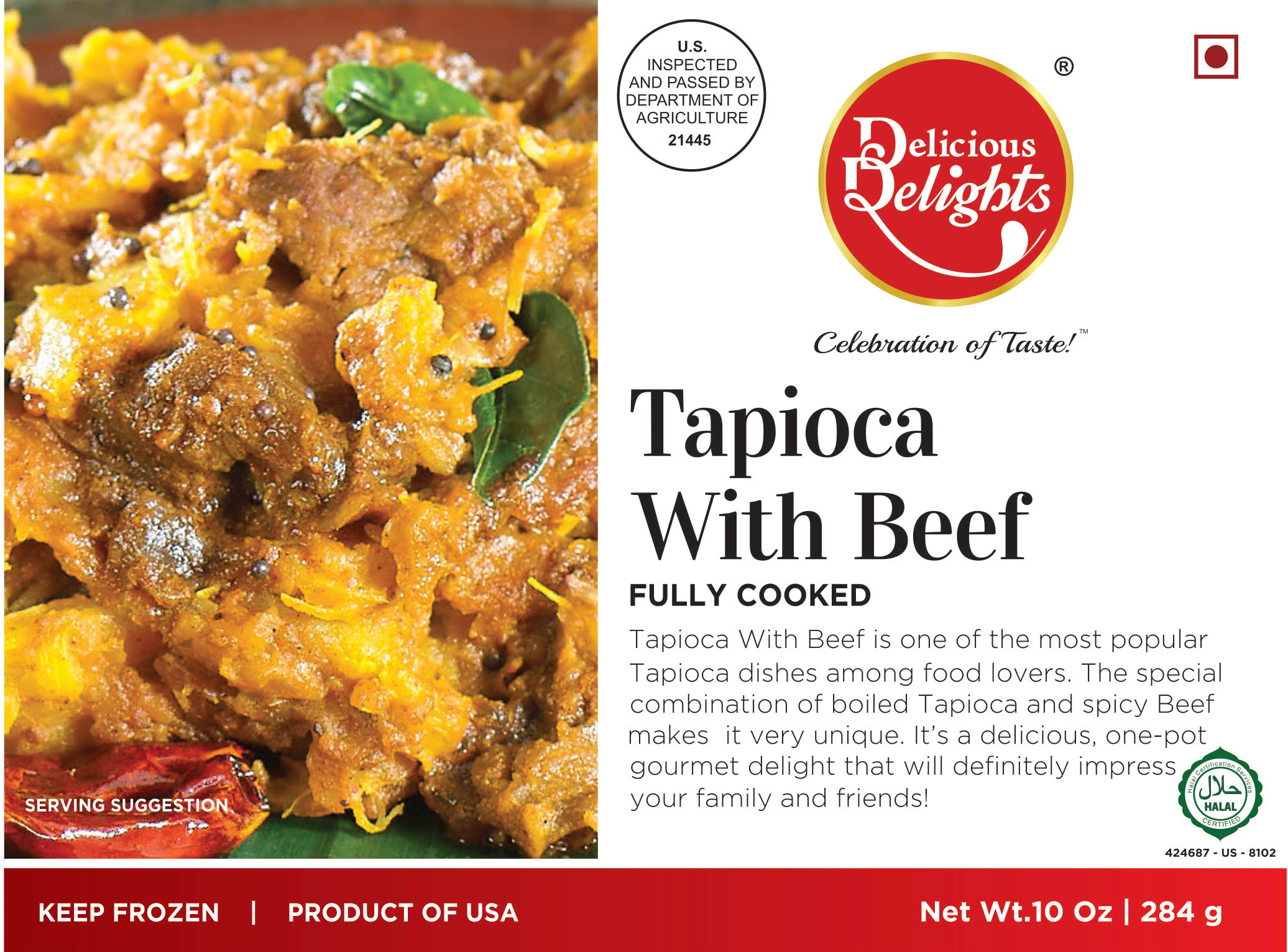Delicious Delights Tapioca with Beef